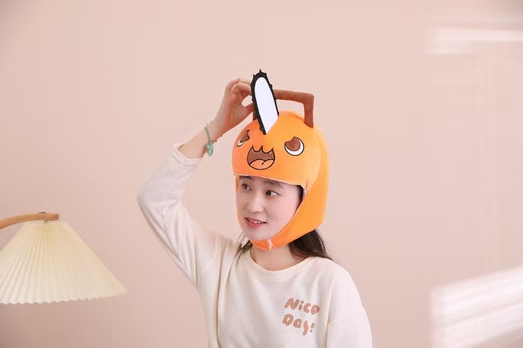 Topi Kepala Boneka Cosplay Ani - Women Fashion Hats ulasan dan harga