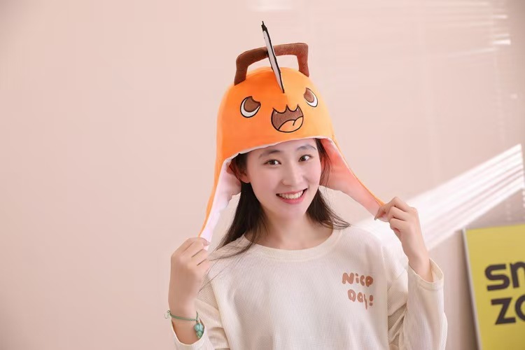 Topi Kepala Boneka Cosplay Ani - Women Fashion Hats ulasan dan harga