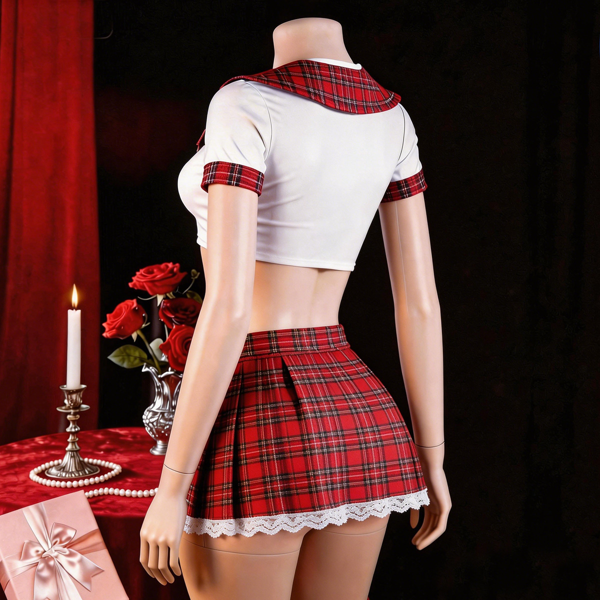 Pakaian Dalam Seksi Merah Wani - Women'S Fashion Line ulasan dan harga