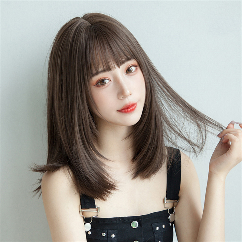 Ekstensi rambut gaya Korea Wig - Women Fashion Hats ulasan dan harga