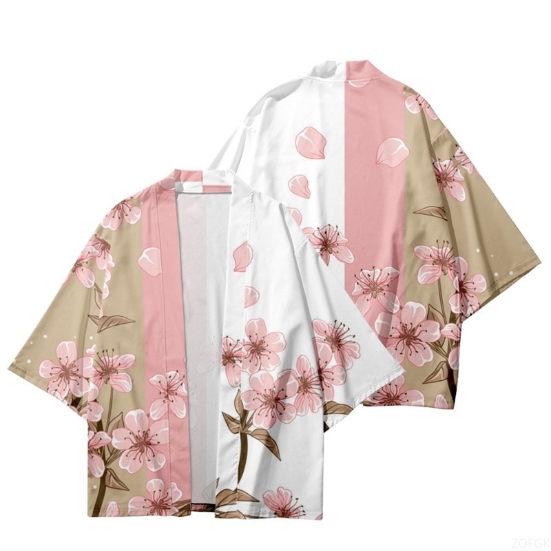 Kimono Gambar Bunga Wanita Mus - Kimono Cardigan Women ulasan dan harga