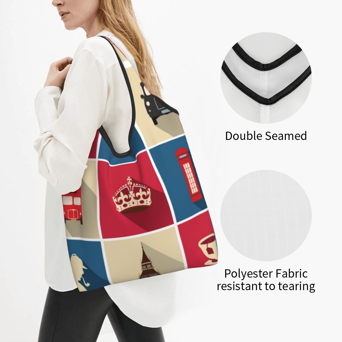 Tas Tote belanja simbol London - Women'S Fashion London ulasan dan harga