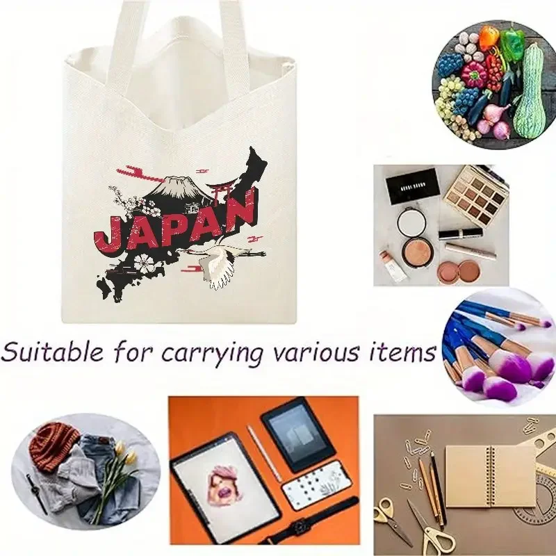 Tas Tote Kanvas Grafis London  - Women'S Fashion London ulasan dan harga