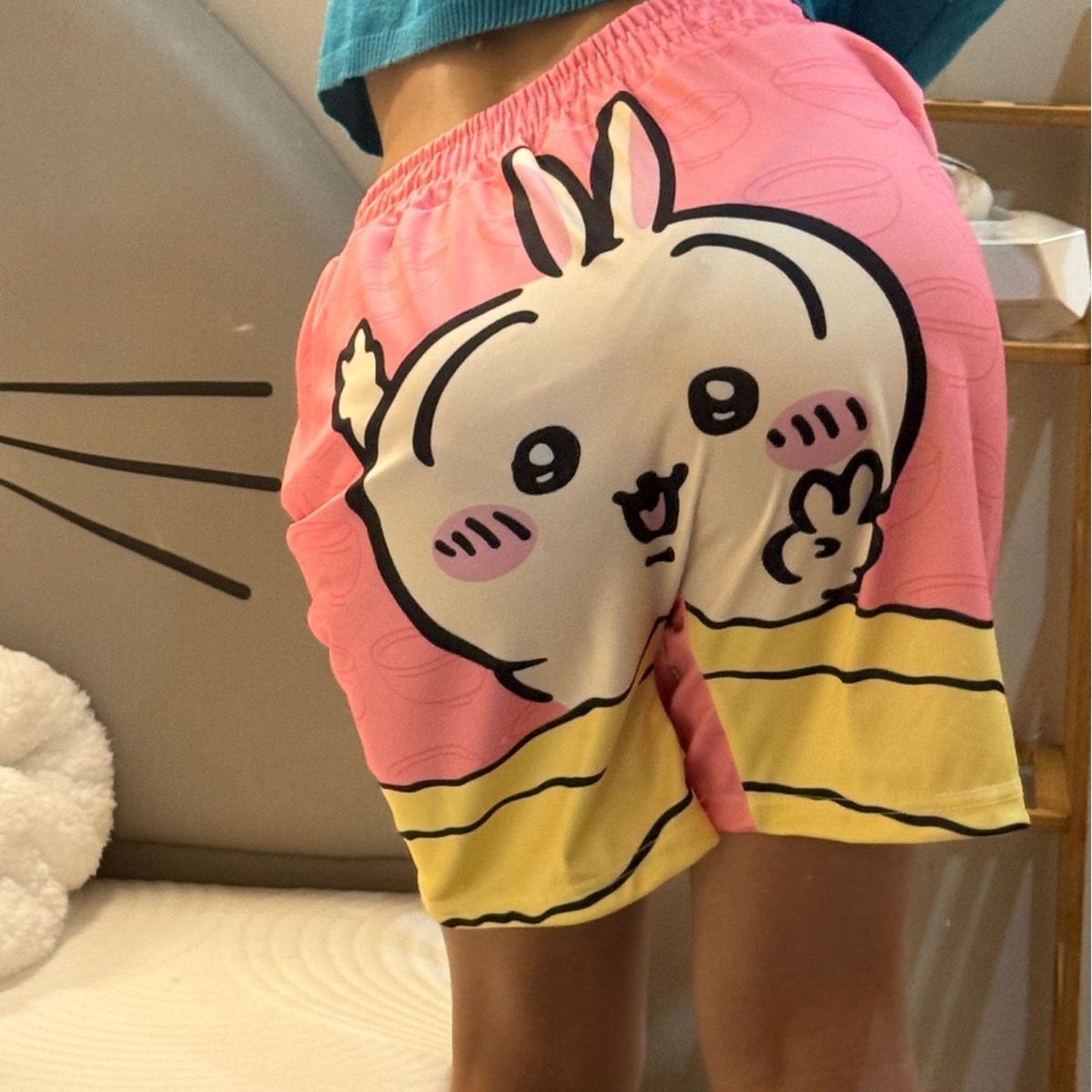 Chiikawa Y2K Usag Celana Pende - Women'S Fashion Pajamas ulasan dan harga