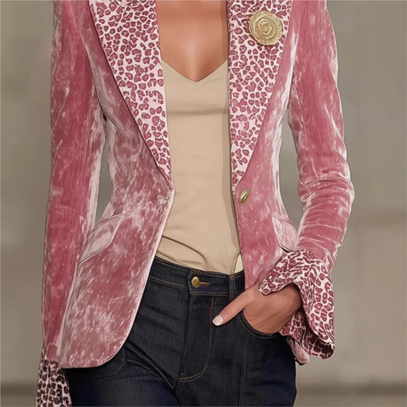 Blazer Beludru Warna Solid Mew - Velvet Blazer Women ulasan dan harga