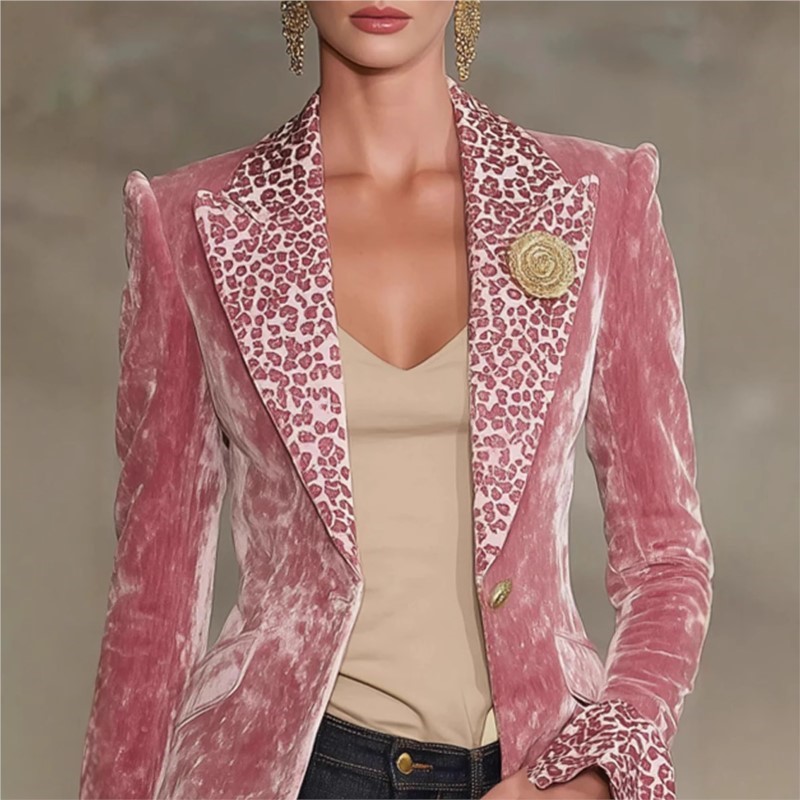 Blazer Beludru Warna Solid Mew - Velvet Blazer Women ulasan dan harga