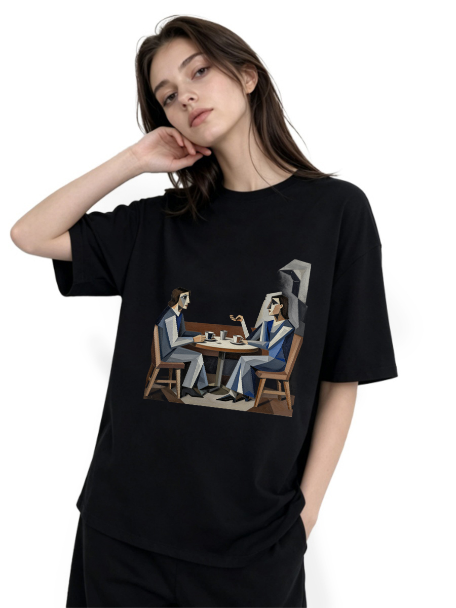 Kaos Wanita Lengan Lonceng Man - Women'S Fashion Of The 70S ulasan dan harga