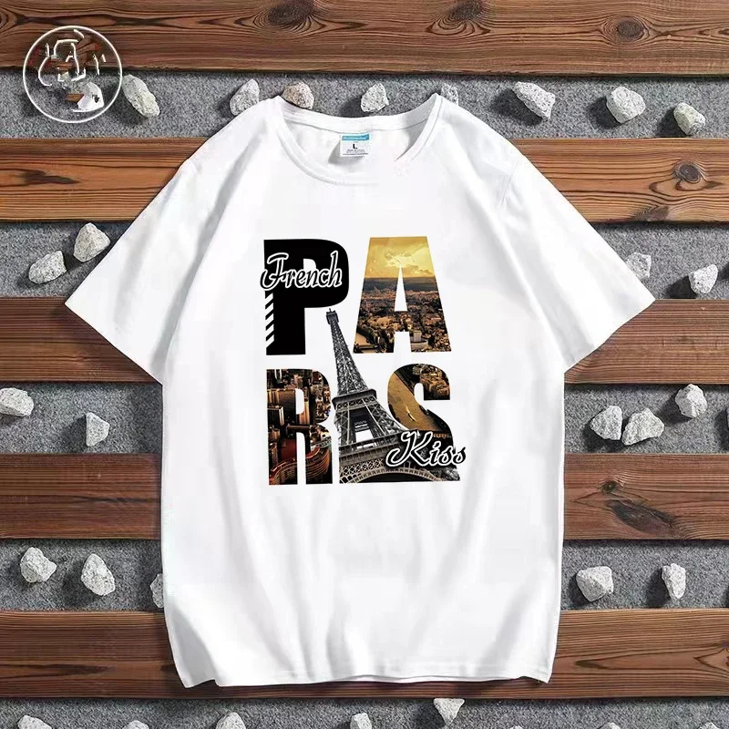 Kaus print kota Fashion Paris  - Women'S Fashion London ulasan dan harga