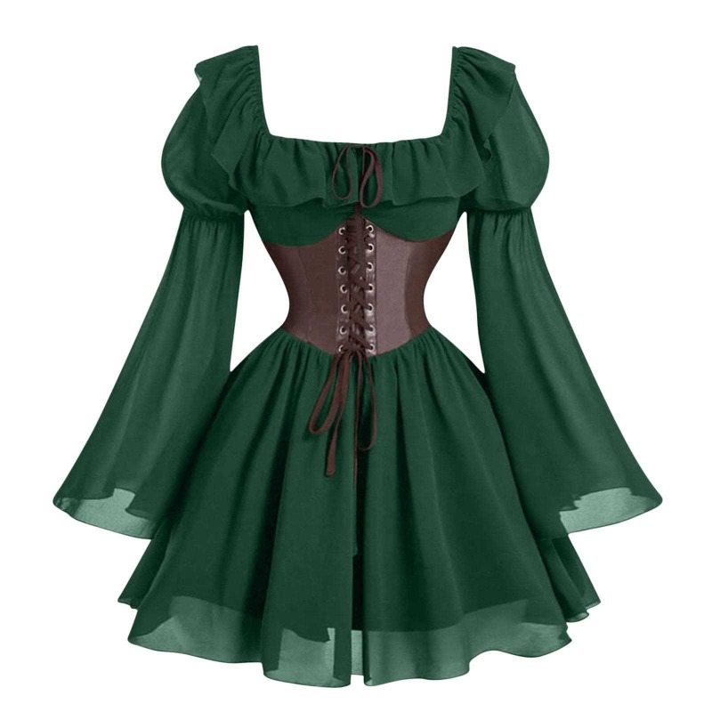 Gaun Abad Pertengahan Periode  - Women'S Fashion Renaissance Period ulasan dan harga