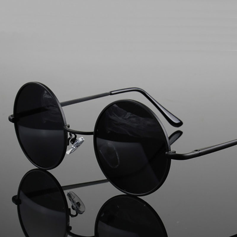 Kacamata Hitam Bulat Retro Vin - Women'S Fashion Eyeglass Frames ulasan dan harga