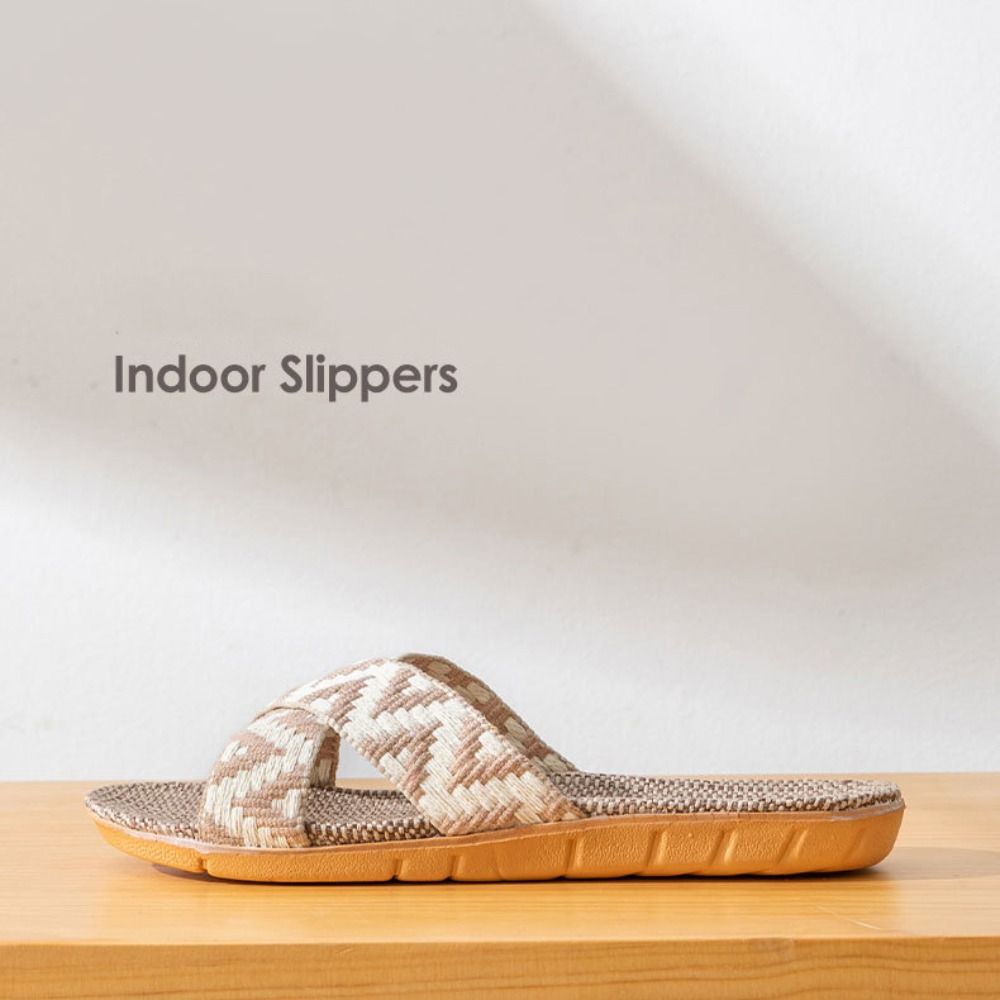 Sendal Linen Gaya Etnis, Sanda - Women'S Fashion Sandals ulasan dan harga